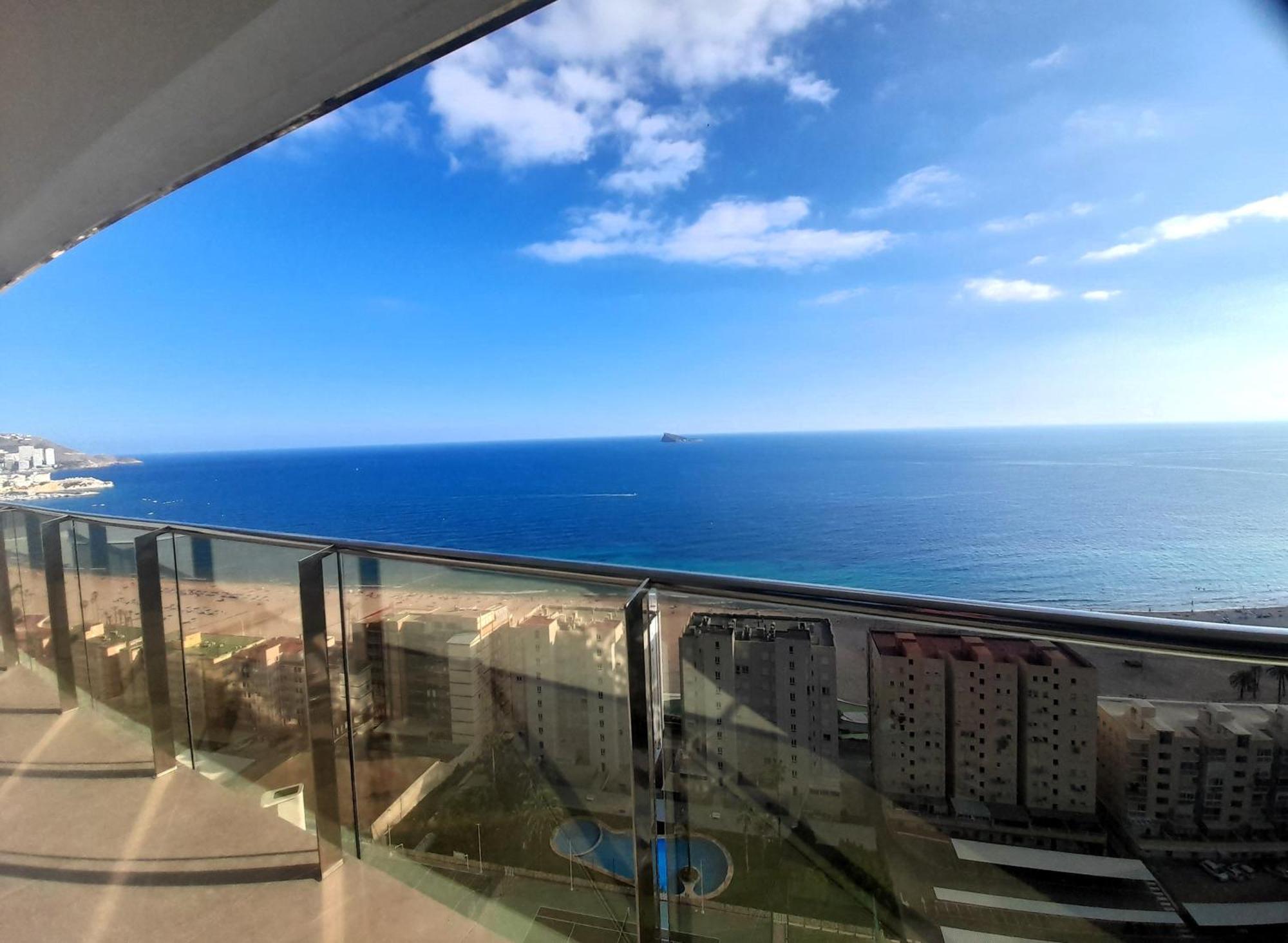 Sunset Cliffs Sea View Apartments 14 Floor Benidorm Exteriör bild