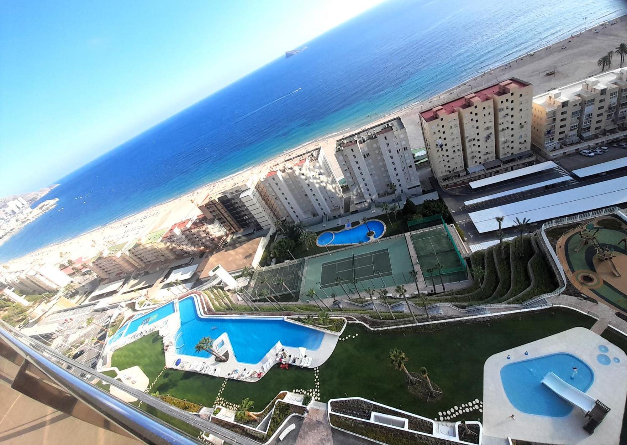Sunset Cliffs Sea View Apartments 14 Floor Benidorm Exteriör bild