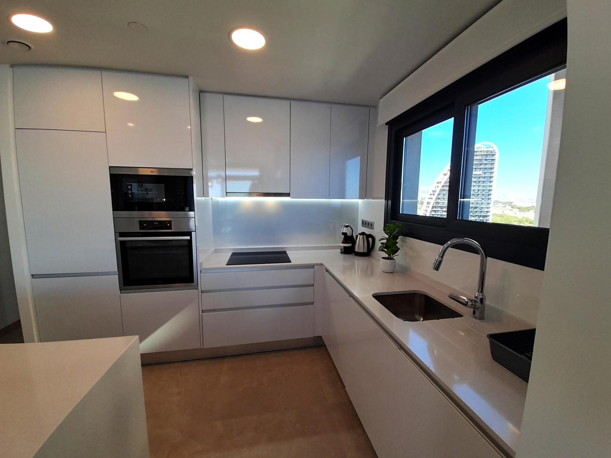 Sunset Cliffs Sea View Apartments 14 Floor Benidorm Exteriör bild