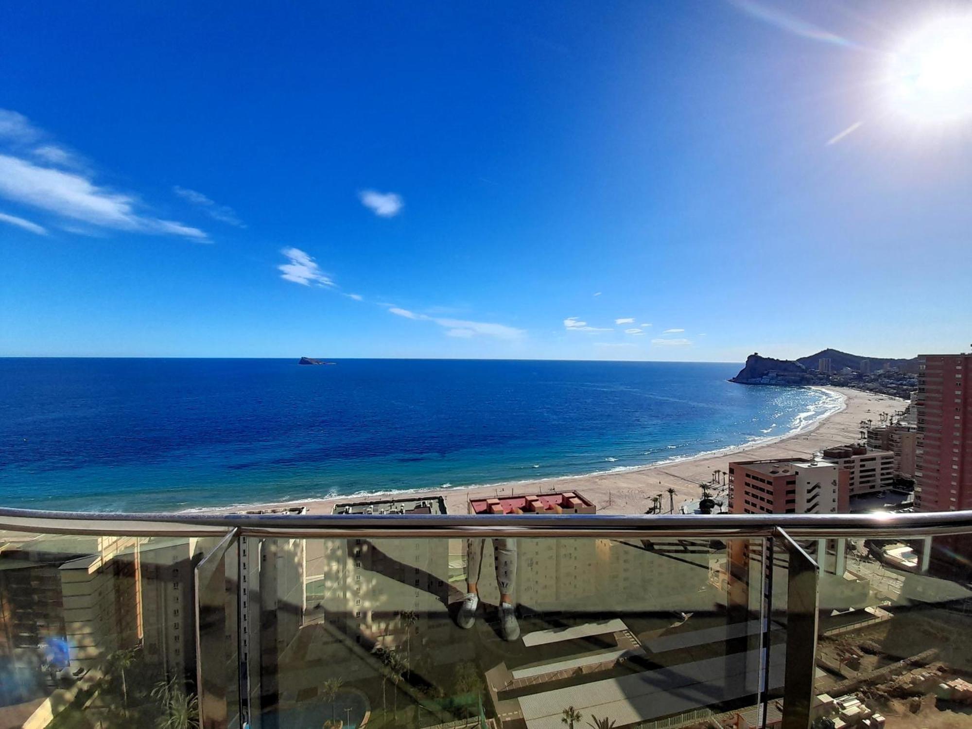 Sunset Cliffs Sea View Apartments 14 Floor Benidorm Exteriör bild