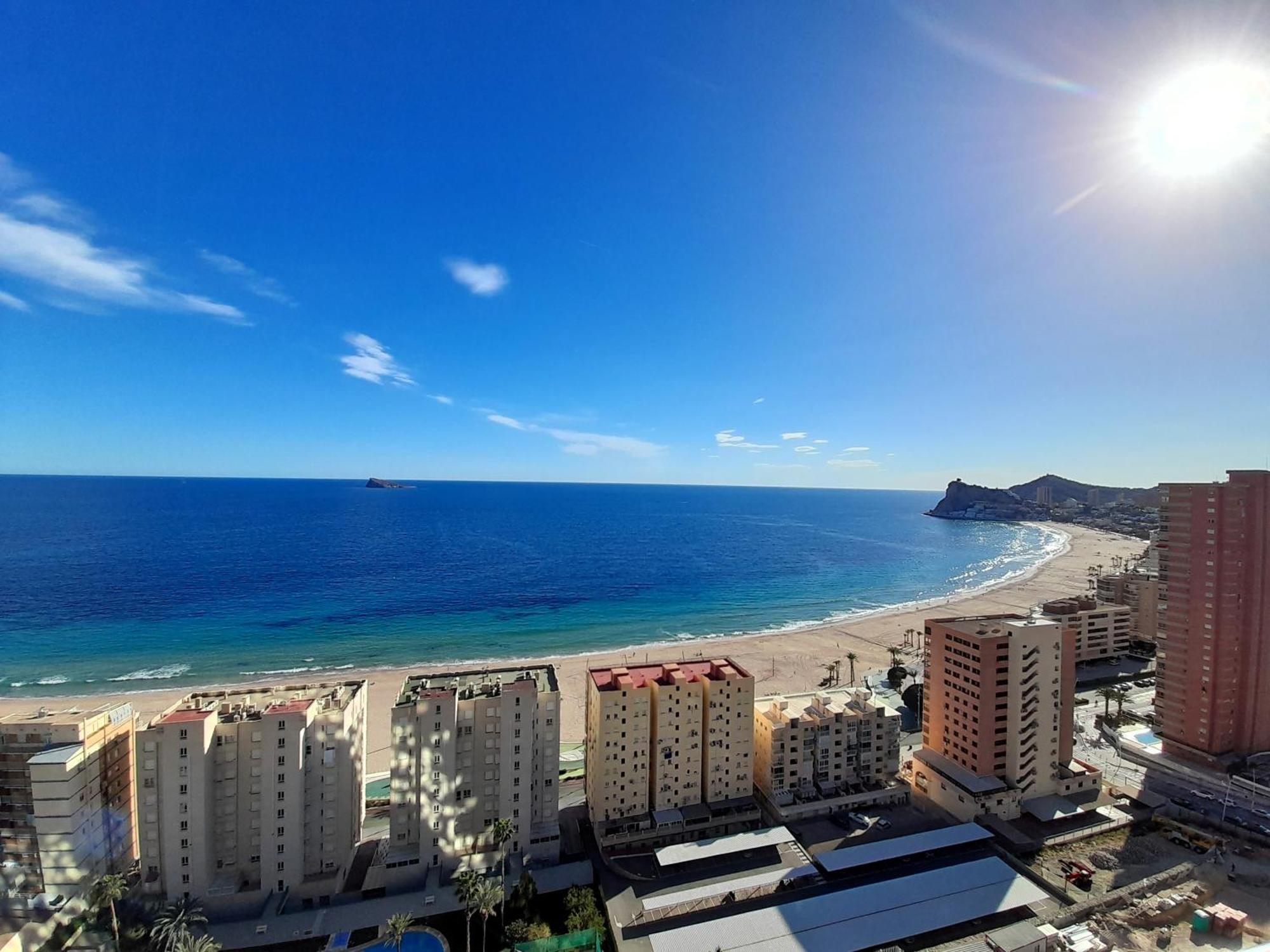 Sunset Cliffs Sea View Apartments 14 Floor Benidorm Exteriör bild