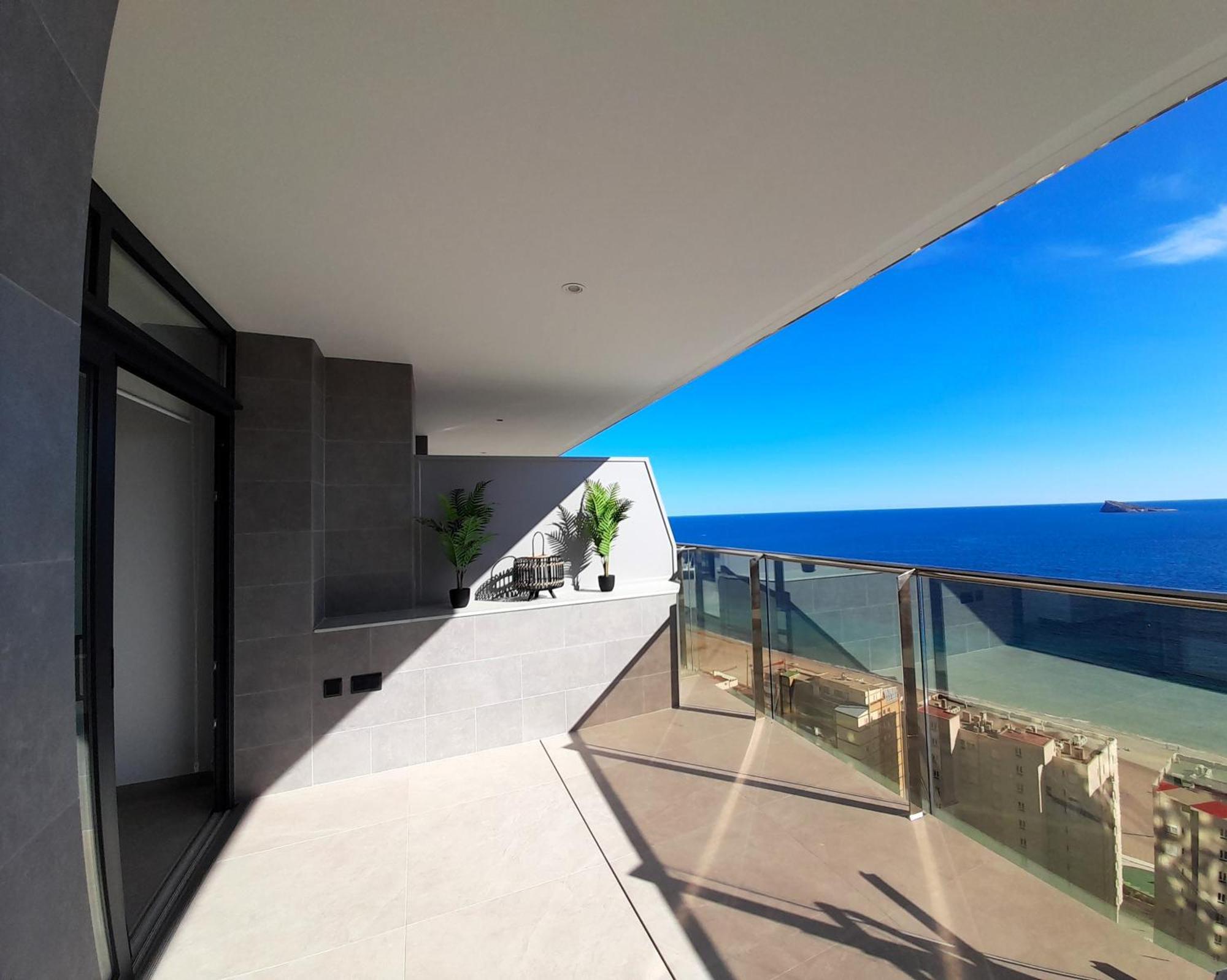 Sunset Cliffs Sea View Apartments 14 Floor Benidorm Exteriör bild