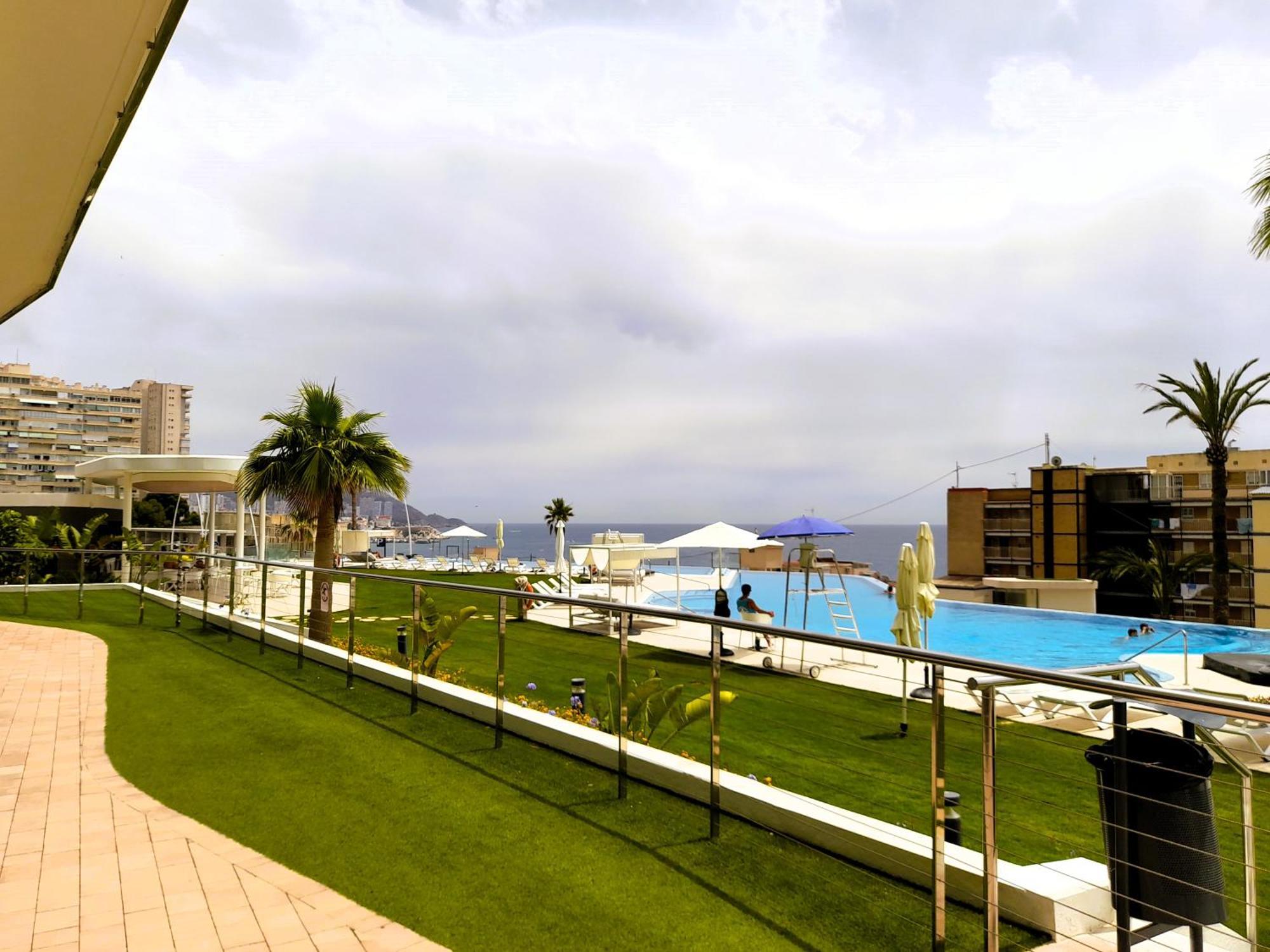 Sunset Cliffs Sea View Apartments 14 Floor Benidorm Exteriör bild